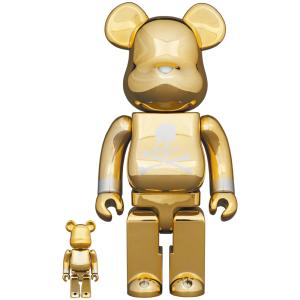 BE@RBRICK mastermind JAPAN GOLD 100％ &amp; 400％