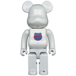 BE@RBRICK 1st MODEL WHITE CHROME 400％