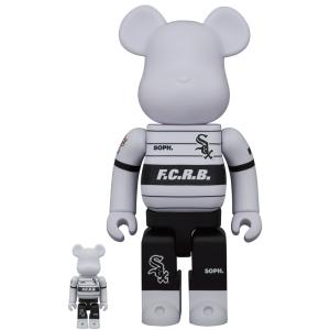BE@RBRICK F.C.R.B. × MLB 100％ & 400％ (CHICAGO WHITE SOX)｜project1-6