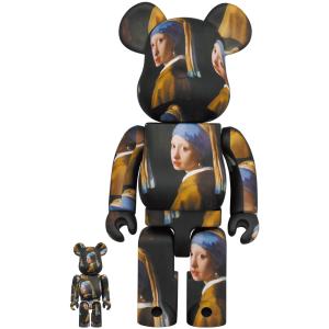 BE@RBRICK Johannes Vermeer「Girl with a Pearl Earring」100％ &amp; 400％