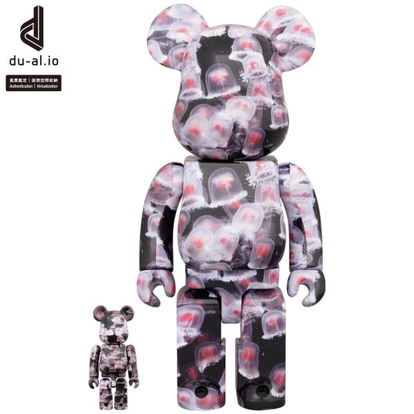 BE@RBRICK JELLYFISH「ベニクラゲ」100％ &amp; 400％