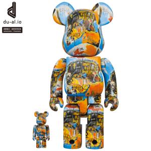 BE@RBRICK JEAN-MICHEL BASQUIAT #10 100％ &amp; 400％