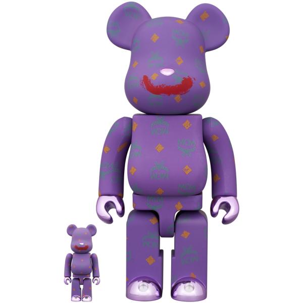 BE@RBRICK JOKER×MCM  100％ &amp; 400％