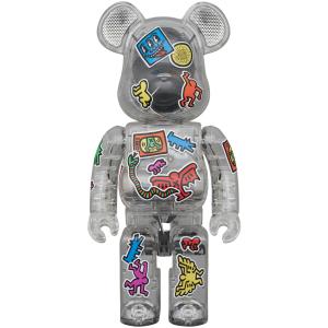 【公式ストア】BE@RBRICK AUDIO Portable Bluetooth(R) Speaker Keith Haring 400％ ベアブリック フィギュア 人気 おもちゃ おしゃれ
