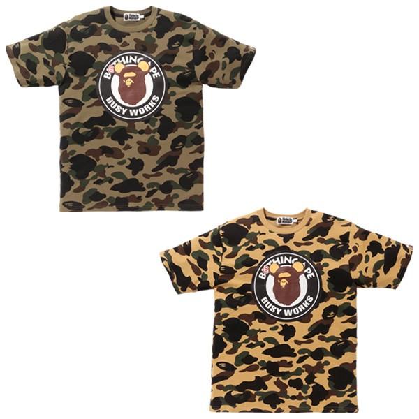 1ST CAMO BE@R BUSY WORKS TEE