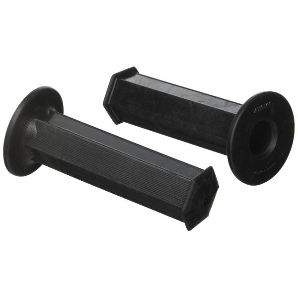 キジマ(Kijima) バイクパーツ グリップ 六角(ヘキサゴン) ラバー製 130mm φ22.2...