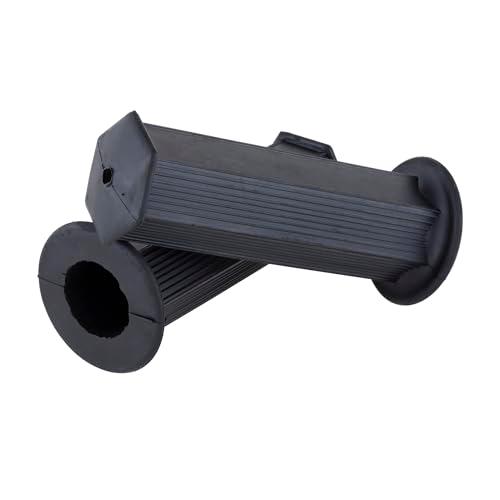 キジマ(Kijima) バイクパーツ グリップ 六角(ヘキサゴン)ミニ ラバー製 112mm φ22...