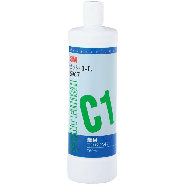 3M コンパウンド 目消し肌調整 カット・1-L 750ml 5967