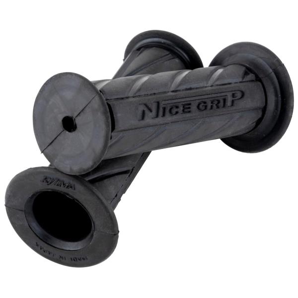 キジマ(Kijima) バイクパーツ グリップ NICEネオミニ ラバー製 110mm φ22.2m...
