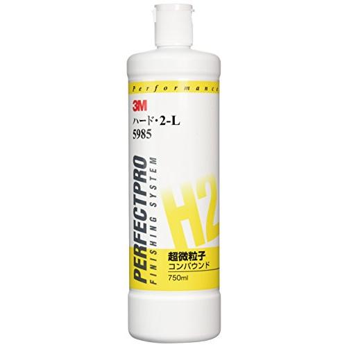3M(スリーエム) 研磨剤 コンパウンド 仕上げ用 ハード・2-L 750ml 5985