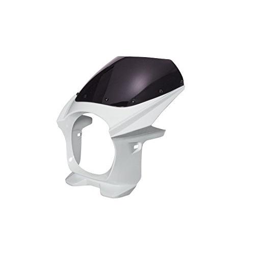 バイクパーツセンター ビキニカウル 汎用φ180 白塗装済み+カウル取付ボルトセット 3087113...