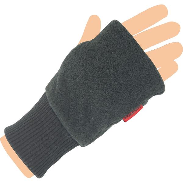 コミネ(KOMINE) バイク用 フリースカフウォーマー ブラック フリー AK-311 863 フ...