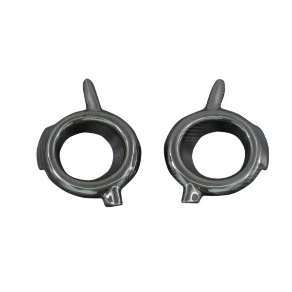 BRIGHTZ クラウンハイブリッド 210 211 前期 リアルカーボンフォグライトカバー Cタイ...