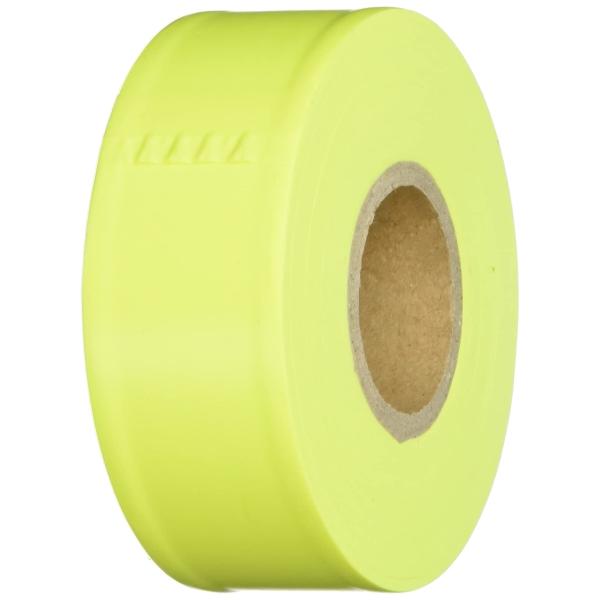 シンワ測定(Shinwa Sokutei) マーキングテープ 30mm×50m 蛍光イエロー 10個...