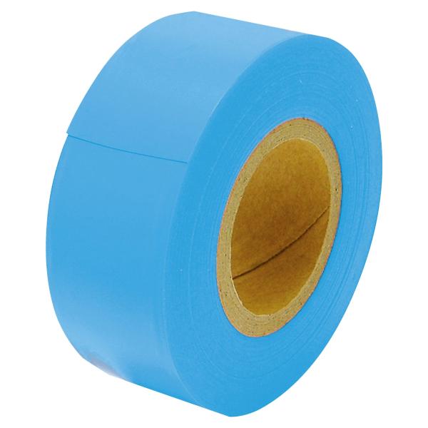 シンワ測定(Shinwa Sokutei) マーキングテープ 30mm×50m ブルー 10個入 5...