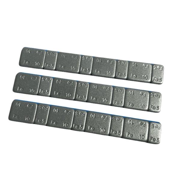 マルエヌ 鉄製バランスウェイト シルバー BWS02 5g10g×4 1シート60g 30枚入り 1...