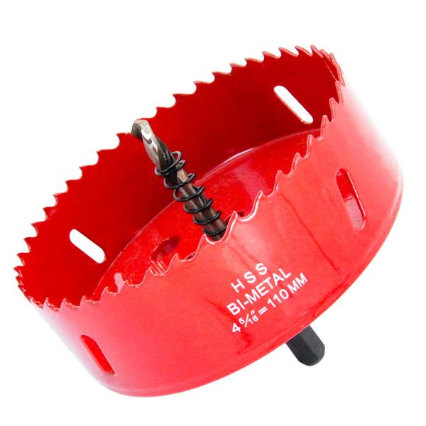 TIDEWAY-JP ホールソー バイメタル 穴あけ ドリルビット 切削工具 鉄 アルミ 石膏ボード...