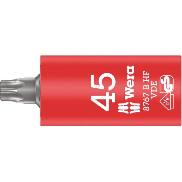 WERA ヴェラ 差込角3/8DR 絶縁TORXビットソケット トルクスサイズ45mm 全長59mm...