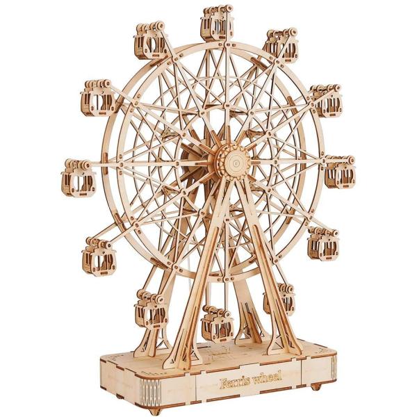 Robotime 立体パズル 木製パズル クラフト 組み立て 工作 おもちゃ オモチャ 知育 木製 ...