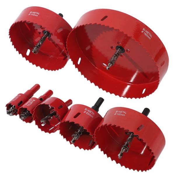 ライフパレット バイメタル ホールソー ホルソー セット 穴あけ 切削 工具 7本セット 24mm ...