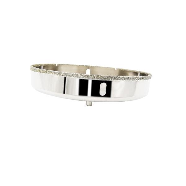 ダイヤモンドホールソー コアビット ガラス タイル 穴あけ 超硬 (170mm)