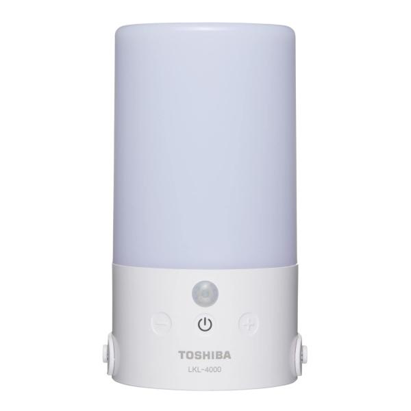 東芝(TOSHIBA) センサー付きLEDランタン 防水性能(JIS IPX4) 無段階調光&amp;調色(...