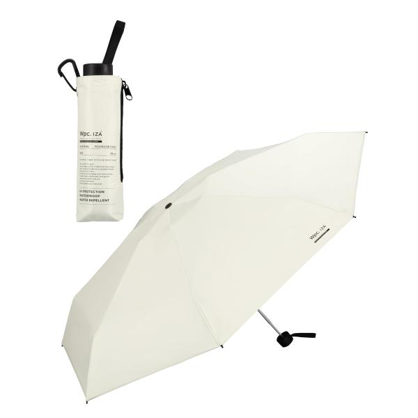 Wpc. IZA 男の晴雨兼用傘【コンパクトなのに開くと大きい】LARGE&amp;COMPACT オフ [...
