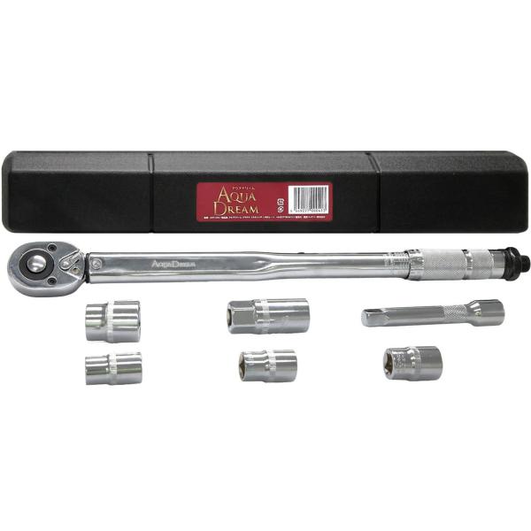 アクアドリーム 自動車用トルクレンチ（設定目盛付） 差込角12.7ｍｍ トルク範囲：28N・m〜21...