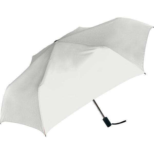 中谷-傘 自動開閉 完全遮光 晴雨兼用 折畳傘 日傘 アイボリー 折り畳み 親骨58cm 6本骨 日...