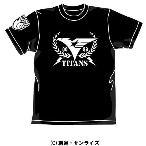 【送料無料対象商品】コスパ 機動戦士Zガンダム ティターンズマーク Tシャツ ブラック 【ネコポス/...