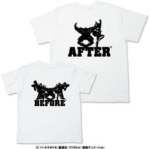 【送料無料対象商品】コスパ ドラゴンボール改 ギニュー特戦隊ビフォーアフター Ｔシャツ ホワイト 【ネコポス/ゆうパケット対応】【5月再販予定 予約商品】｜projectcore