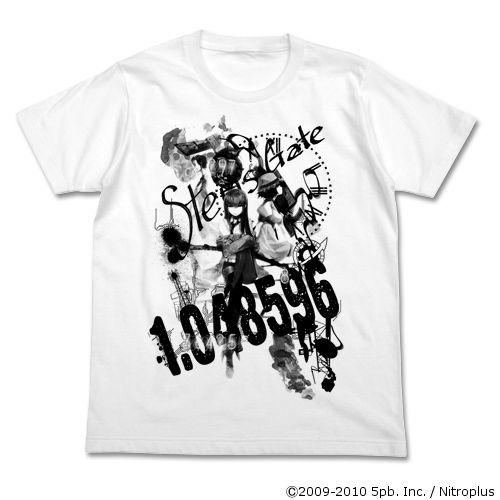 【送料無料対象商品】コスパ STEINS;GATE シュタインズ・ゲートコラージュTシャツ ホワイト...