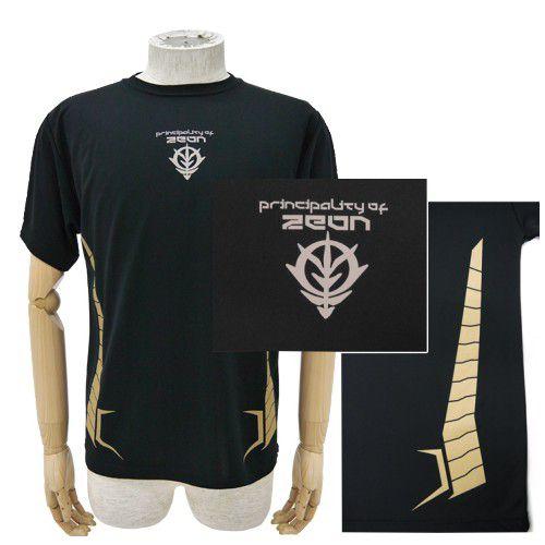 【送料無料対象商品】コスパ 機動戦士ガンダム ガンダムジオンドライTシャツ / BLACK 【ネコポ...