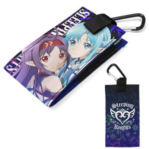 【ネコポス/ゆうパケット対応】コスパ ソードアート・オンラインII ユウキ＆アスナフルカラーモバイルポーチ160｜projectcore
