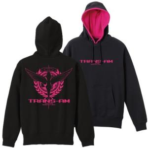 コスパ 機動戦士ガンダム00 トランザム パーカー BLACK×TROPICAL PINK