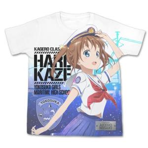 ハイスクール フリート 岬明乃フルグラフィックTシャツ/ホワイト-L