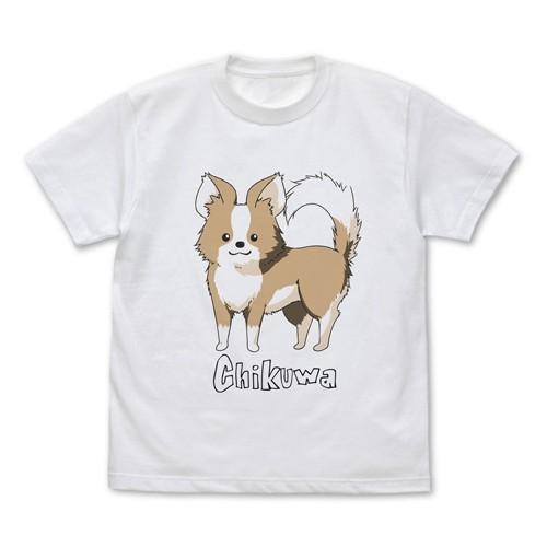 【送料無料対象商品】コスパ ゆるキャン△ ちくわTシャツ WHITE【ネコポス/ゆうパケット対応】