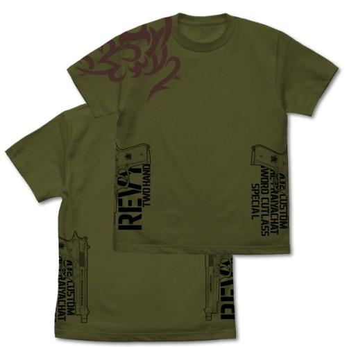 【送料無料対象商品】コスパ ブラック・ラグーン ソードカトラス＆タトゥー Tシャツ MOSS【ネコポ...