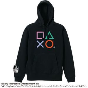 プレイステーション プルオーバーパーカー“PlayStation”Shapes/BLACK-L