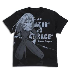 コスパ 転スラ リムル テンペスト オールプリントTシャツ BLACK