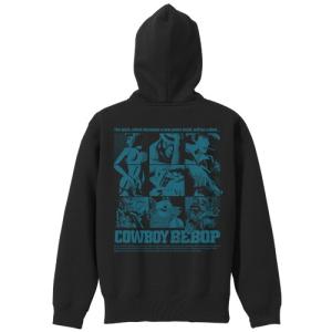 コスパ カウボーイビバップ カウボーイビバップ ジップパーカー BLACK