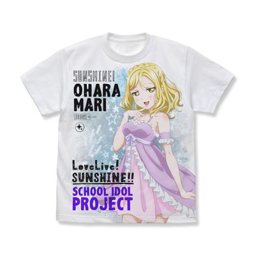 【送料無料対象商品】コスパ ラブライブ！ 小原鞠莉 フルグラフィックTシャツ パジャマVer. WH...
