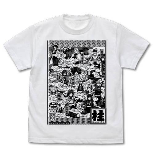 【送料無料対象商品】コスパ 鬼滅の刃 鬼滅の刃 柱 Tシャツ WHITE【ネコポス/ゆうパケット対応...