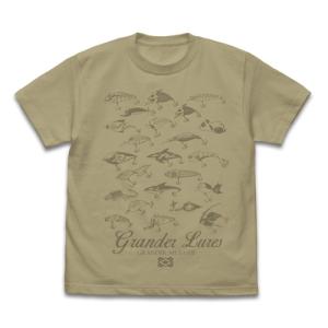 【送料無料対象商品】コスパ グランダー武蔵　グランダー武蔵 ルアー Tシャツ　SAND KHAKI【ネコポス/ゆうパケット対応】