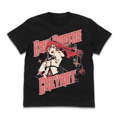 【送料無料対象商品】コスパ 無職転生 エリス・ボレアス・グレイラット Tシャツ BLACK【ネコポス...