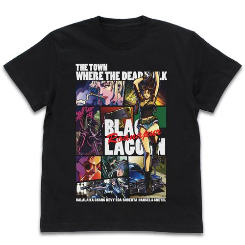 【送料無料対象商品】コスパ ブラック・ラグーン BLACKLAGOON フルカラーTシャツ BLAC...