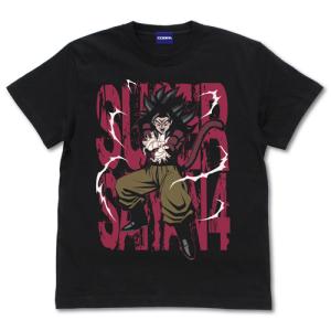 【送料無料対象商品】コスパ ドラゴンボールＧＴ 超サイヤ人4 孫悟空 Tシャツ BLACK【ネコポス...