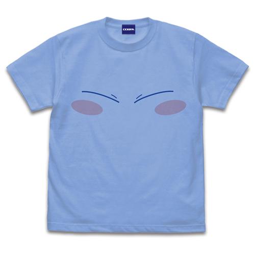 【送料無料対象商品】コスパ 転生したらスライムだった件 リムル様フェイス Tシャツ SAX【ネコポス...