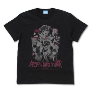 【送料無料対象商品】コスパ アキバ冥途戦争 アキバ冥途戦争 Tシャツ BLACK【ネコポス/ゆうパケット対応】｜projectcore