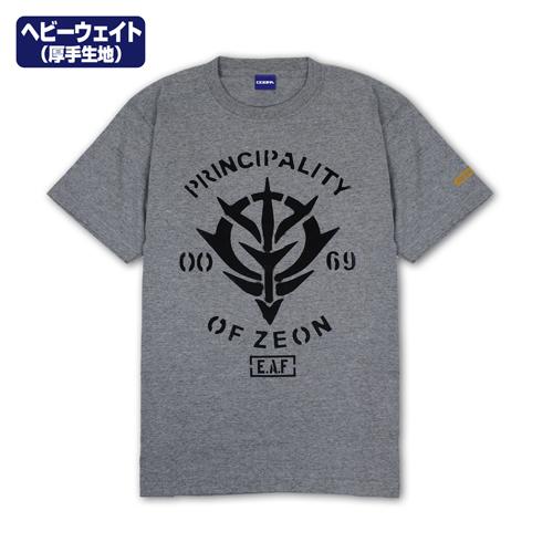 【送料無料対象商品】コスパ 機動戦士ガンダム ジオン地球方面軍 ヘビーウェイトTシャツ MIX GR...